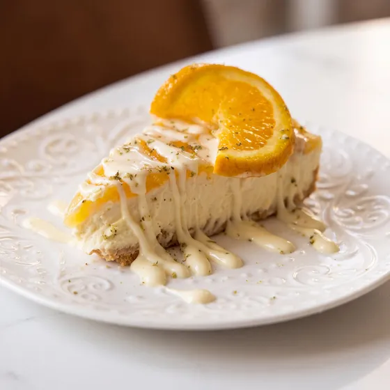 Orangen-Cheesecake